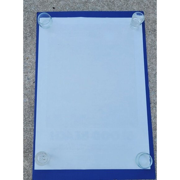 Blood Beach (1980) Original HORROR MOVIE STORE VHS PROMO POSTER 19”x 27” Summer - Picture 5 of 12